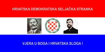 [HDSS: Croatian Democratic Peasant Party]